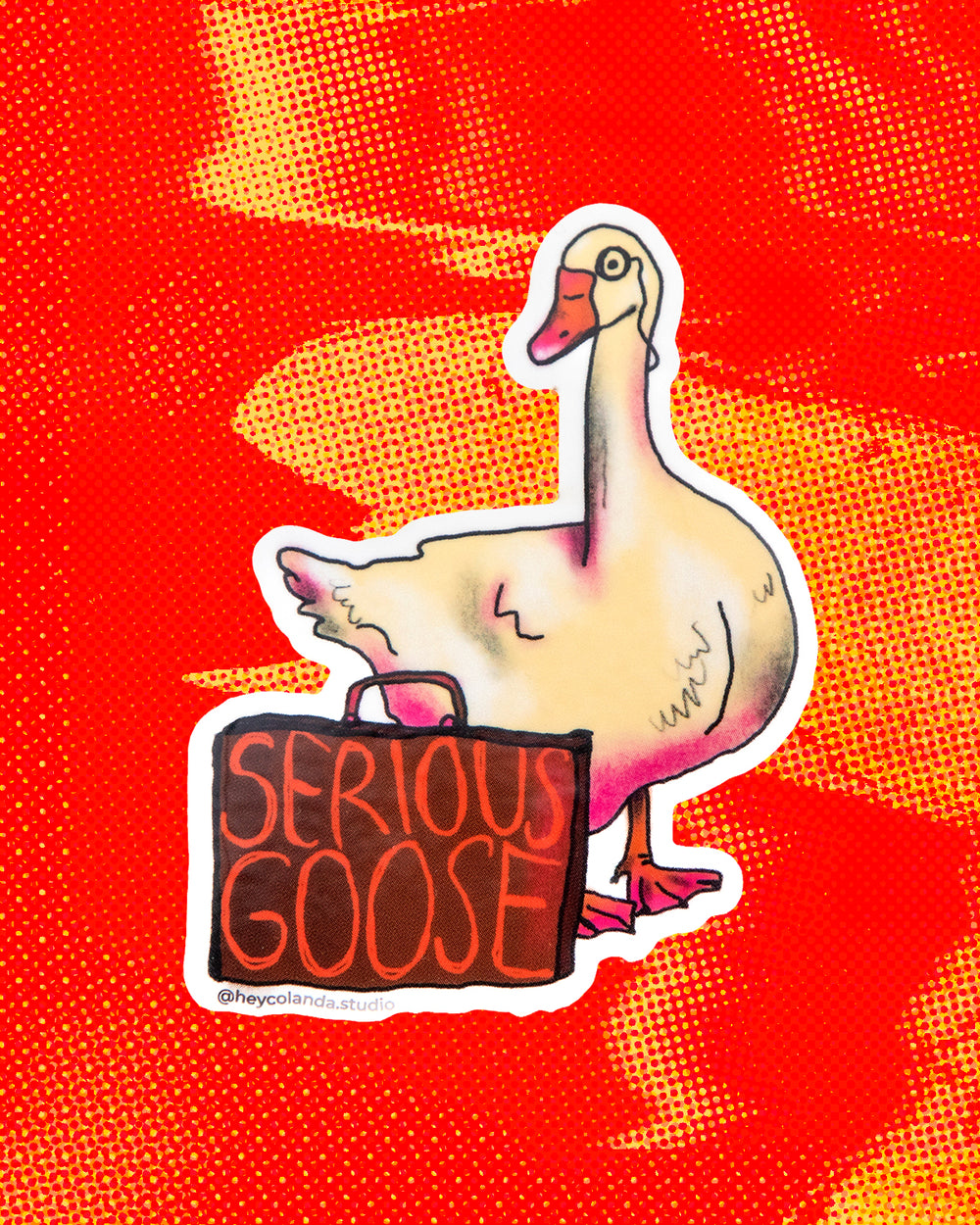 Serious Goose