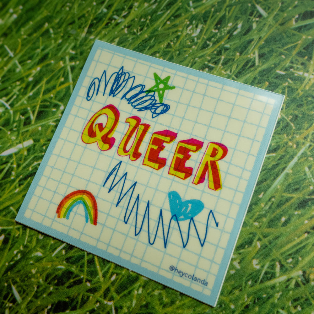 Queer Doodle Sticker!